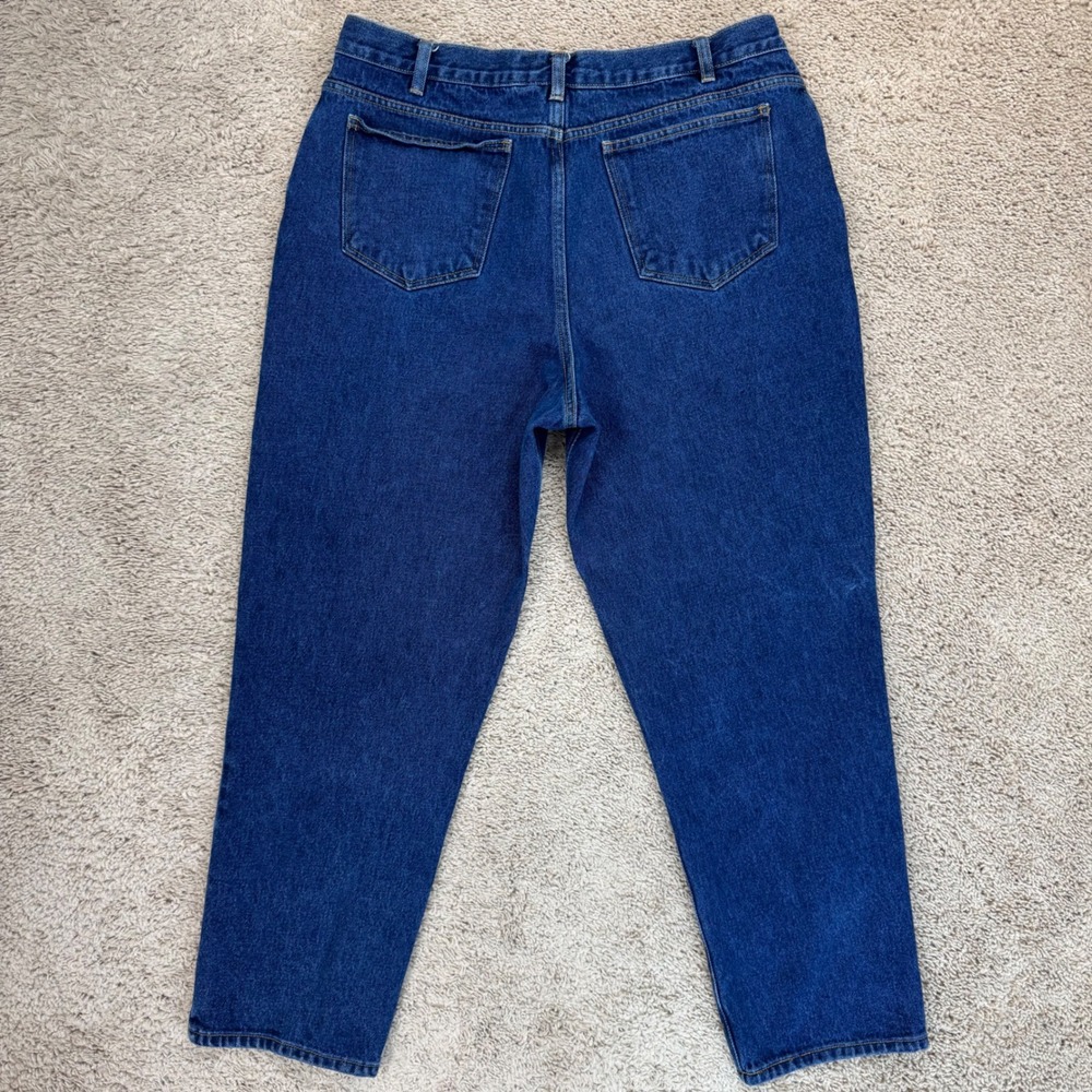David Taylor Denim Jeans Mens 36x28 Actual) Blue Straight Leg Cotton Pants - Picture 9 of 9